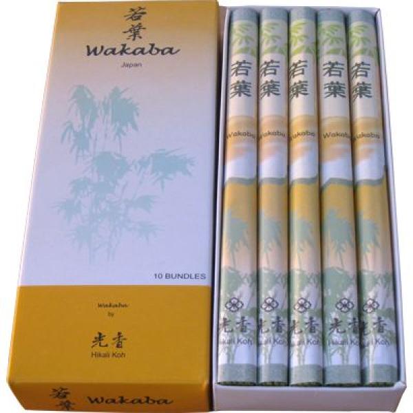 WAKABA Junge Blätter​​​​​​​ - Classic Tempel japanische Räucherstäbchen Hikali Koh