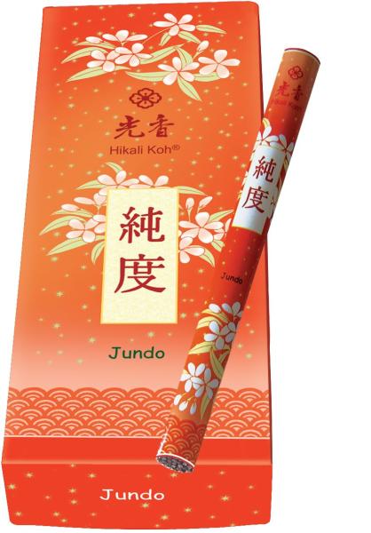 JUNDO Reine Schwingung - Classic Tempel​​​​​​​ japanische Räucherstäbchen Hikali Koh