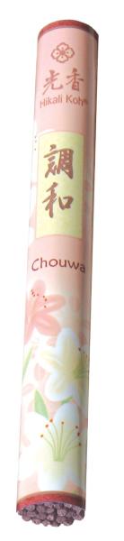 CHOUWA Ausgeglichenheit - Harmonie & Schönheit  japanische Räucherstäbchen Hikali Koh