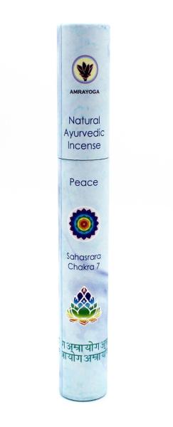 Frieden - Sahasrara Chakra  - Ayurvedische Räucherstäbchen Amrayoga