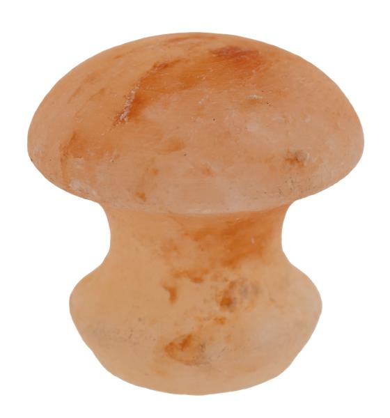 Salzkristall Massagestein Pilzform - Kristallsalz Kosmetik Berk