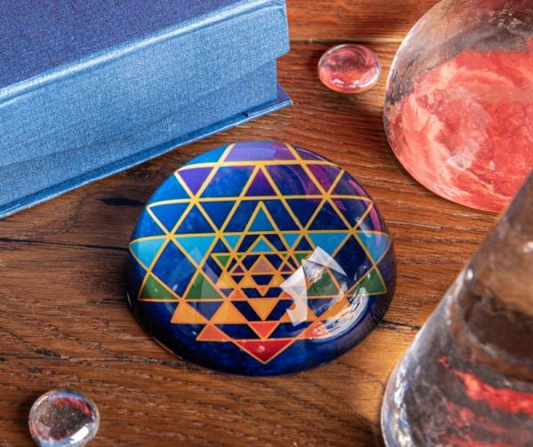 Kristallobjekt Sri Yantra - Berk