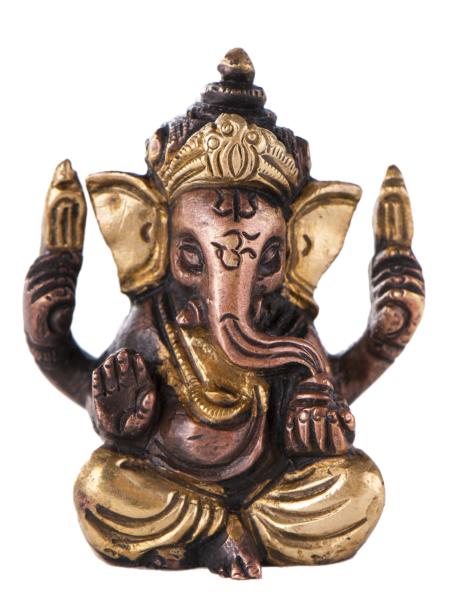 Ganesha - Messing 6 cm, 120 g - Berk