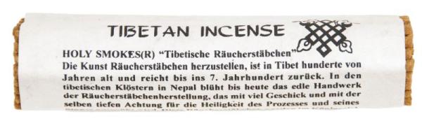 Tibetan Incense kurze Rolle - tibetische Räucherstäbchen Berk
