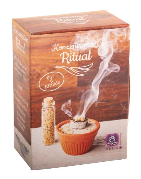 Konzentrations-Ritual - Kleines Räucherset Berk