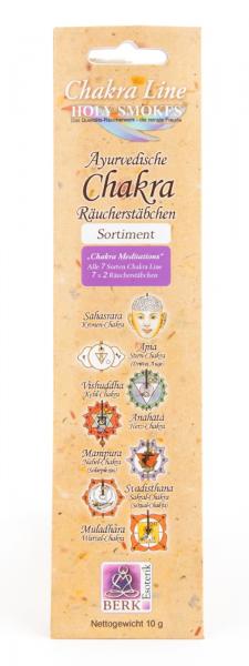 Chakra Meditations - Chakra Line Räucherstäbchen - Berk