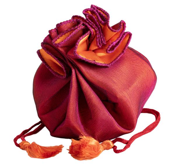 Rosenbeutelchen Fuchsia / Orange - Berk