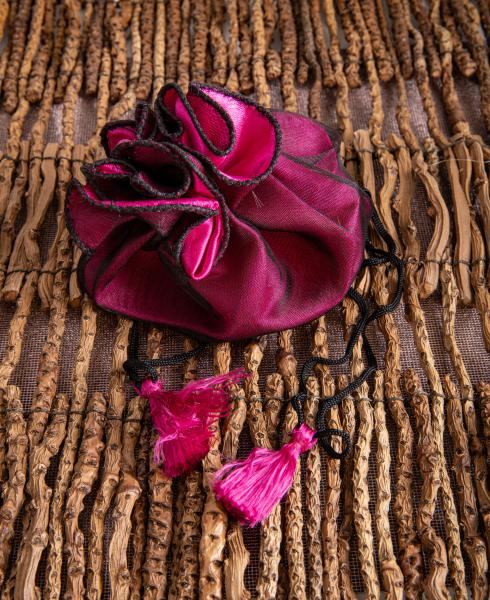 Rosenbeutelchen Schwarz / Fuchsia - Berk