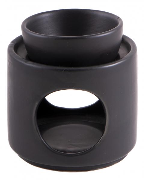 Keramik schwarz - Aromalampe - Berk