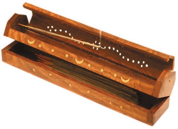 Reisekiste Holzhalter​​​​​​​ - Räucherbox Mangoholz - Berk