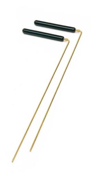 Wünschelrute mit Holzgriff ​​​​​​​- Messing, paarweise 38 cm - Berk