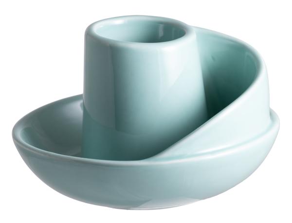 Wave türkis Smudge Bowl - Räucherbündelhalter Keramik  - Berk