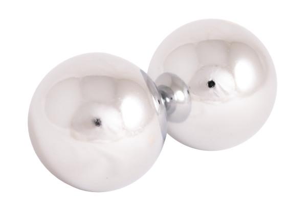 Qi Gong Kugeln - Silberfarben, klein 35 mm - Berk