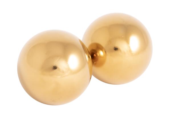 Qi Gong Kugeln - Goldfarben, klein 35 mm - Berk