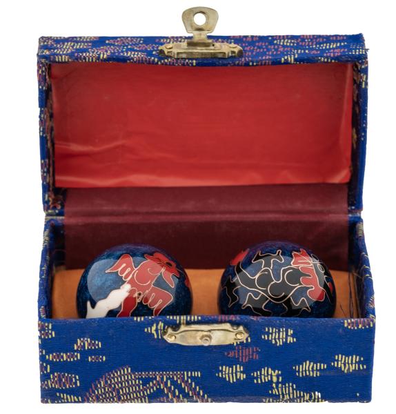 Qi Gong Kugeln - Drache & Phönix, klein 35 mm - Berk