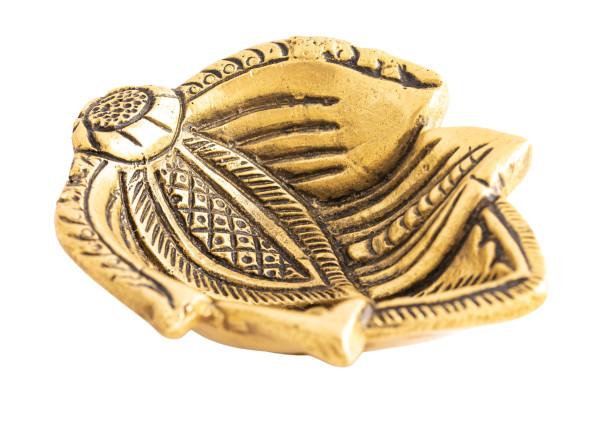 Gheelampe Blatt - schweres Messing - Berk