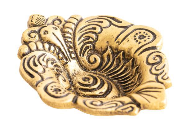 Gheelampe Ganesh - schweres Messing - Berk