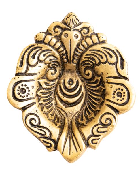 Gheelampe Ganesh - schweres Messing - Berk