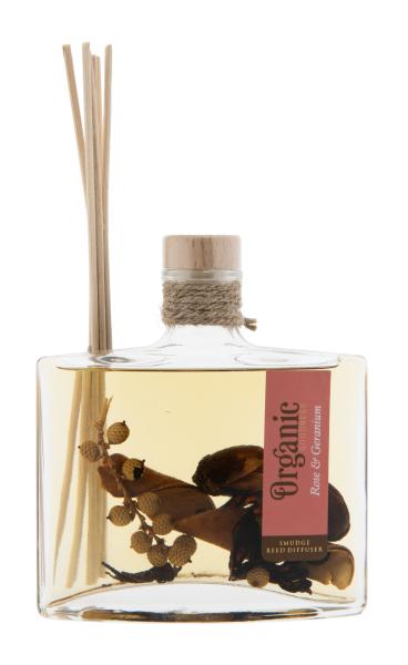 Rose & Geranie Organic Reed Diffuser - Raumdüfte - Song of India
