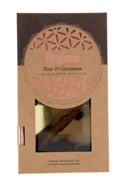 Rose & Geranie Organic Reed Diffuser - Raumdüfte - Song of India