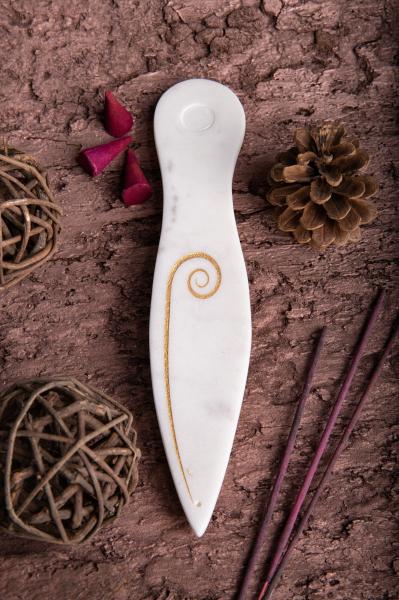 Venus Marmor weiß Schiffchenhalter - Kegel- & Räucherstäbchenhalter - Berk - Kopie