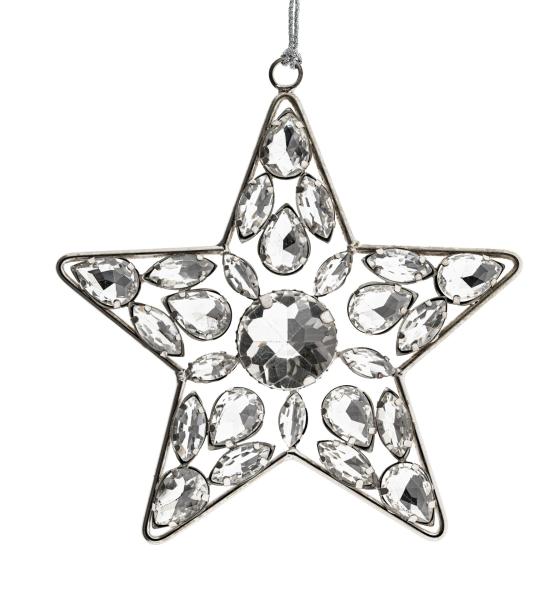 Kristallstern facettierte Glassteine - Kristallsymbole Berk