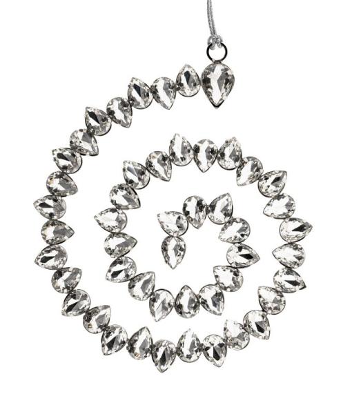 Kristallspirale facettierte Glassteine - Kristallsymbole Berk