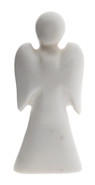 Marmorengel - Weißer Marmor 16,5cm - Berk