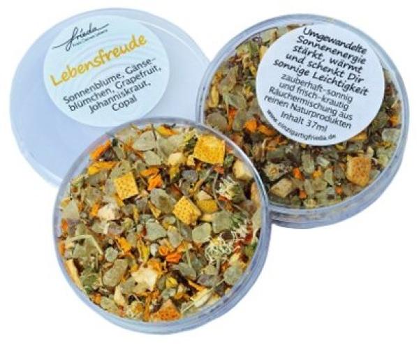 Lebensfreude - Kreis Deines Lebens - Räuchermischung von frieda - einzigARTig frieda