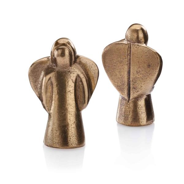 Schutzengelchen in schöner Geschenkbox - Bronze 4,5 cm - einzigARTig frieda