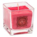 1. Chakra Muladhara rot - Ökologische Rapswachs Duftkerze - Yogi & Yogini