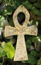 Ankh, 15 cm mittel mit ägyptischem Symbol - Messing - Berk