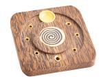 Palmwood Spiralhalter - Räucherstäbchen- & Kegelhalter - Berk