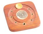 Redwood Spiralhalter Räucherstäbchen- & Kegelhalter Berk