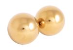Qi Gong Kugeln - Goldfarben, klein 35 mm - Berk