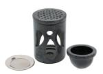 Engel Fülle mit 4 Funktionen in einem - Siebräuchergefäß & Aromalampe Speckstein Berk