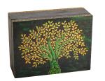 Baum des Lebens groß - Holzbox Handbemalt - Berk