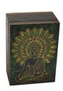 Buddha klein - Holzbox Handbemalt - Berk