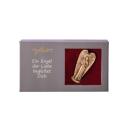 Betender Engel in schöner Geschenkbox - Bronze 5 cm einzigARTig frieda